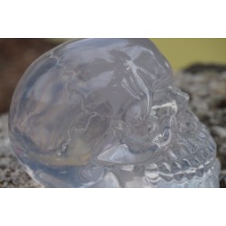 HF1625 FIGURINE CRANE BLANC TETE DE MORT SQUELETTE HEROIC FANTASY 