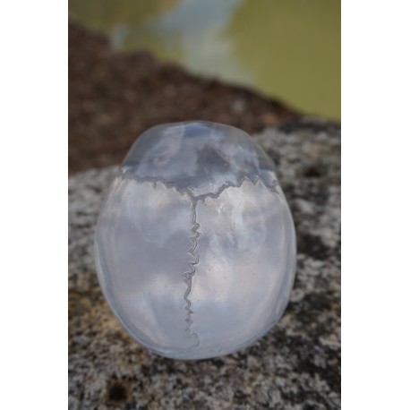 HF1625 FIGURINE CRANE BLANC TETE DE MORT SQUELETTE HEROIC FANTASY 