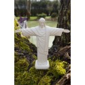 RE0231  FIGURINE STATUETTE REPRODUCTION   CHRIST RIO CORCOVADO  STYLE ALBATRE