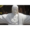 RE0231  FIGURINE STATUETTE REPRODUCTION   CHRIST RIO CORCOVADO  STYLE ALBATRE