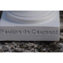 RE0292  FIGURINE STATUETTE REPRODUCTION   PAILINE DE CAUMONT   STYLE ALBATRE