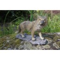 WOLF23 A  FIGURINE  STATUETTE   LOUP CANIN  CHIEN   HEROIC FANTASY