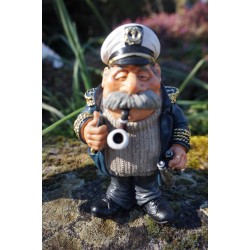 01412028 FIGURINE METIER CARICATURE CAPITAINE BATEAU COLLECTION PIPES ALPES