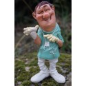 841.2392 FIGURINE METIER CARICATURE DENTISTE DOCTEUR    COLLECTION LES  ALPES 