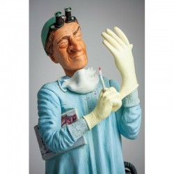 FO85548 FIGURINE METIER LE CHIRURGIEN DOCTEUR COLLECTION FORCHINO EXCEPTIONELLE