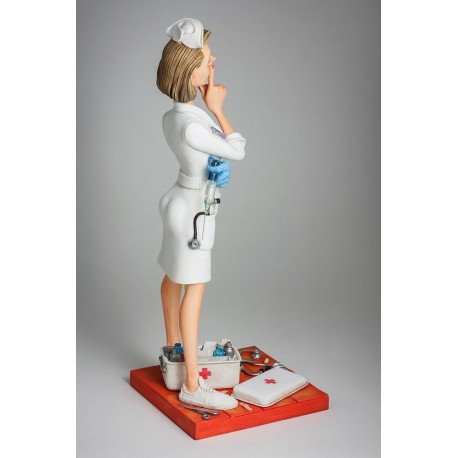 FO85544  FIGURINE METIER L INFIRMIERE  COLLECTION FORCHINO EXCEPTIONELLE