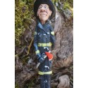 815.1855 A STYLO POMPIER INCENDIE  FIGURINE METIER CARICATURE COLLECTION HUMOUR