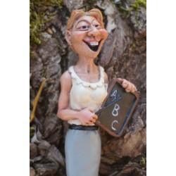 815.1855 F STYLO INSTITUTRICE  PROF FIGURINE METIER CARICATURE COLLECTION HUMOUR