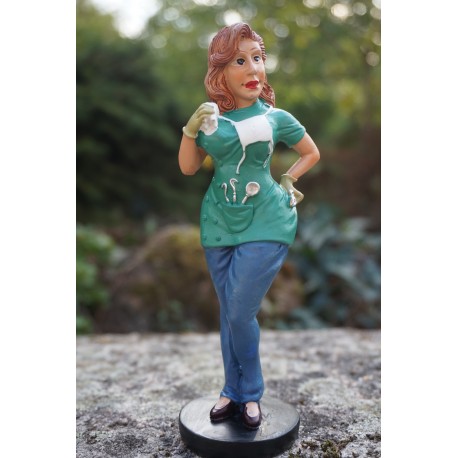 815.9684  FIGURINE METIER CARICATURE INFIRMIERE HOPITAL DENTISTE  SEXY   HUMOUR