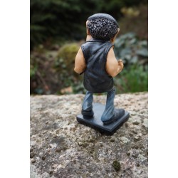 841.2383  FIGURINE METIER CARICATURE BRIAN JOHNSON CHANTEUR  ACDC  MUSIQUE 15 CM