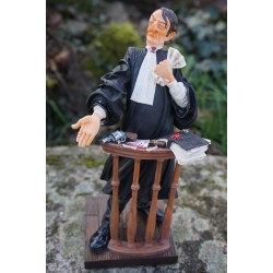 FO85501   FIGURINE METIER L  AVOCAT AVOCATE COLLECTION FORCHINO EXCEPTIONELLE