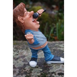 01477031 FIGURINE STATUETTE CHANTEUR  STAR  HUMOUR CARICATURE HUMORISTIQUE  