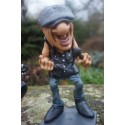 841.2383 B  2 FIGURINE  CARICATURE BRIAN JOHNSON ANGUS YOUNG   ACDC  MUSIQUE