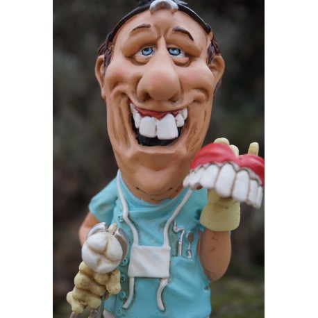 841.3016  FIGURINE METIER CARICATURE DENTISTE DOCTEUR  COLLECTION HUMOUR FUNNY 