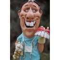 841.3016  FIGURINE METIER CARICATURE DENTISTE DOCTEUR  COLLECTION HUMOUR FUNNY 