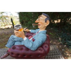 FO84016   FIGURINE METIER THE BIG BOSS  COLLECTION FORCHINO QUALITEE EXCEPTIONEL