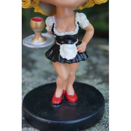 841.133 FIGURINE METIER CARICATURE SERVEUSE BAR SEXY PIN UP FUNNY HUMOUR