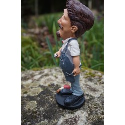 841.2309 FIGURINE METIER CARICATURE COIFFEUR BARBIER BARBE FUNNY HUMOUR  RASOIR