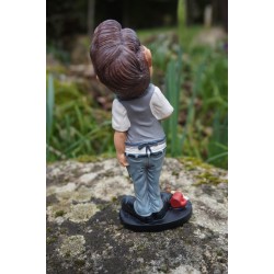 841.2309 FIGURINE METIER CARICATURE COIFFEUR BARBIER BARBE FUNNY HUMOUR  RASOIR