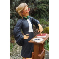 FO85514   FIGURINE METIER L  AVOCATE AVOCAT COLLECTION FORCHINO EXCEPTIONELLE