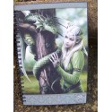 49270 CAHIER BLOC NOTE AMES SOEURS HEROIC FANTASY COLLECTION ANNE
