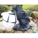 65037 LUSTRE LUMINAIRE LAMPE DRAGON HEROIC FANTASY RESINE DRAGO CRANIO