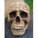 347064 FIGURINE CRANE TETE DE MORT RELIEF GOTHIQUE HEROIC FANTASY