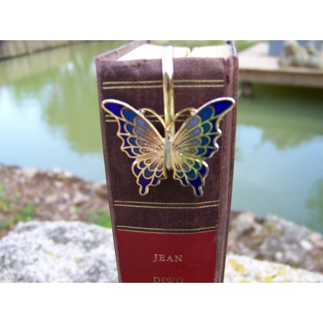 6726 B MARQUE PAGE TRES FIN FIGURINE PAPILLON NEUF