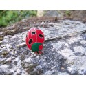 6729 D MARQUE PAGE TRES FIN FIGURINE COCCINELLE NEUF