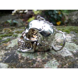 HF1545 PORTE CLE CRANE TETE MORT HEROIC FANTASY FIGURINE