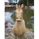 RE0070  FIGURINE  STATUETTE REPRODUCTION   CHEVAL HAN CHINOIS