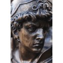 30220   FIGURINE STATUETTE   STATUE ARCHANGE URIEL  STYLE    BRONZE